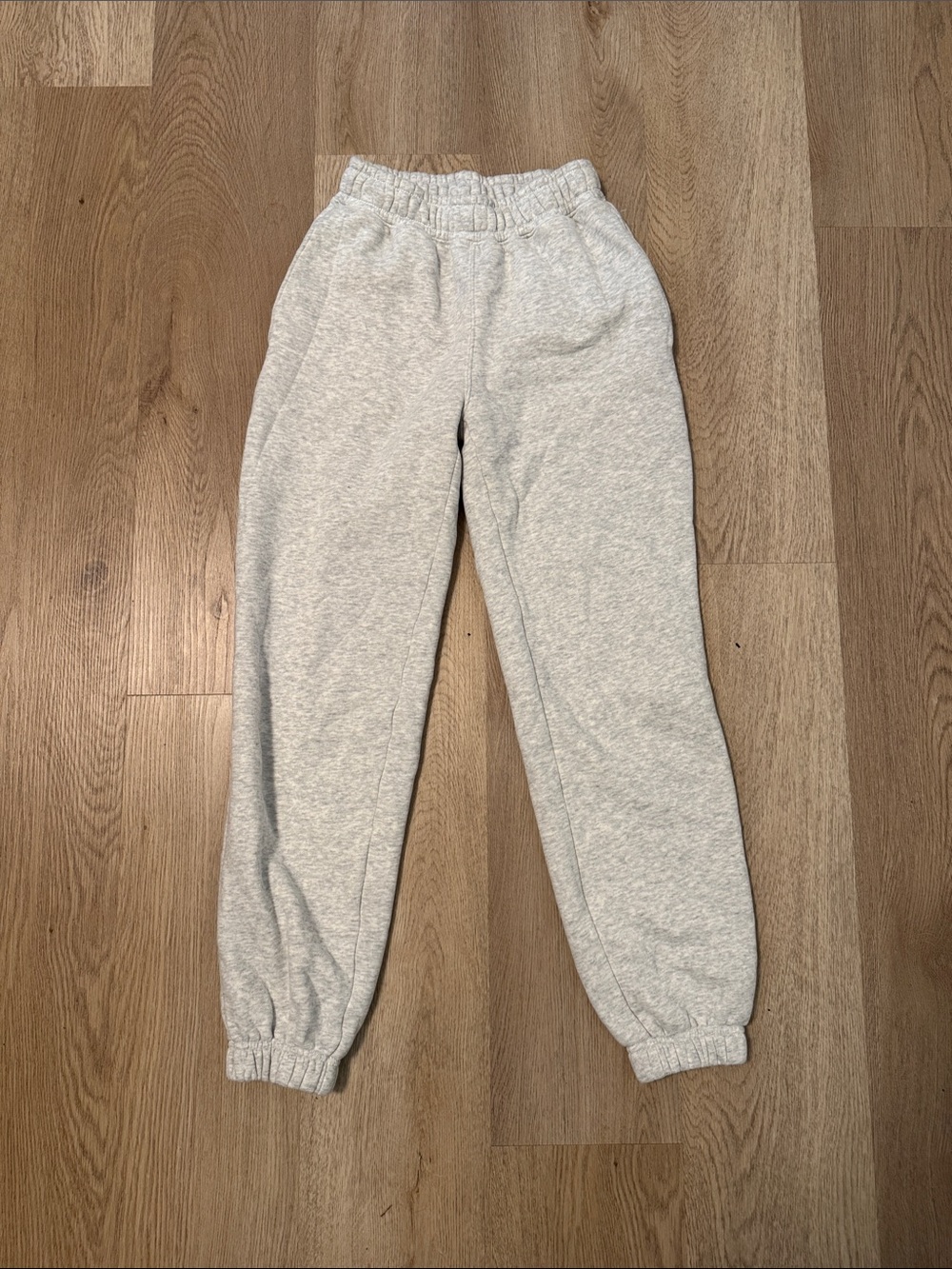 Abercrombie & Fitch Light Gray Jogger Sweatpants